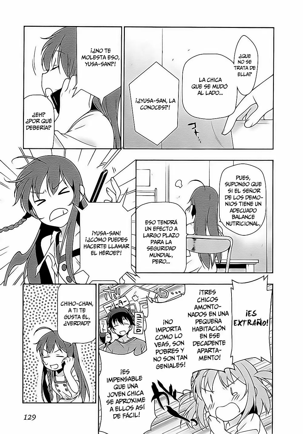 Hataraku Maou-sama! capítulo 15, página 28