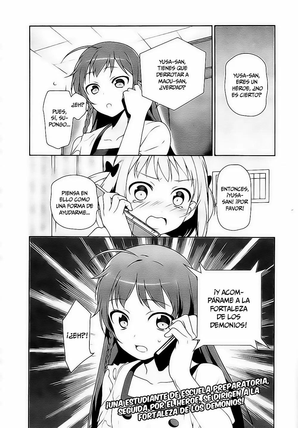 Hataraku Maou-sama! capítulo 15, página 31