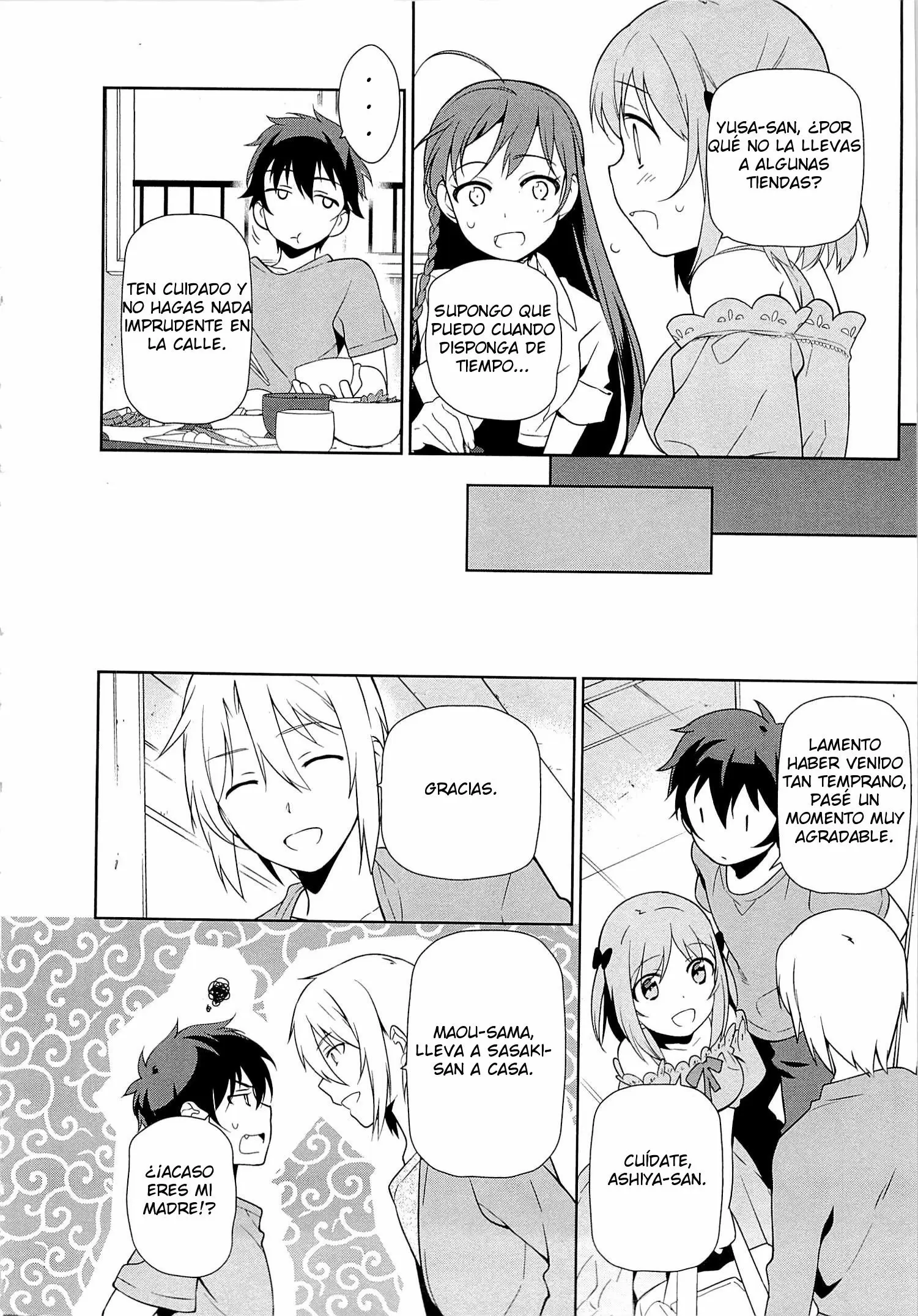 Hataraku Maou-sama! capítulo 16, página 14
