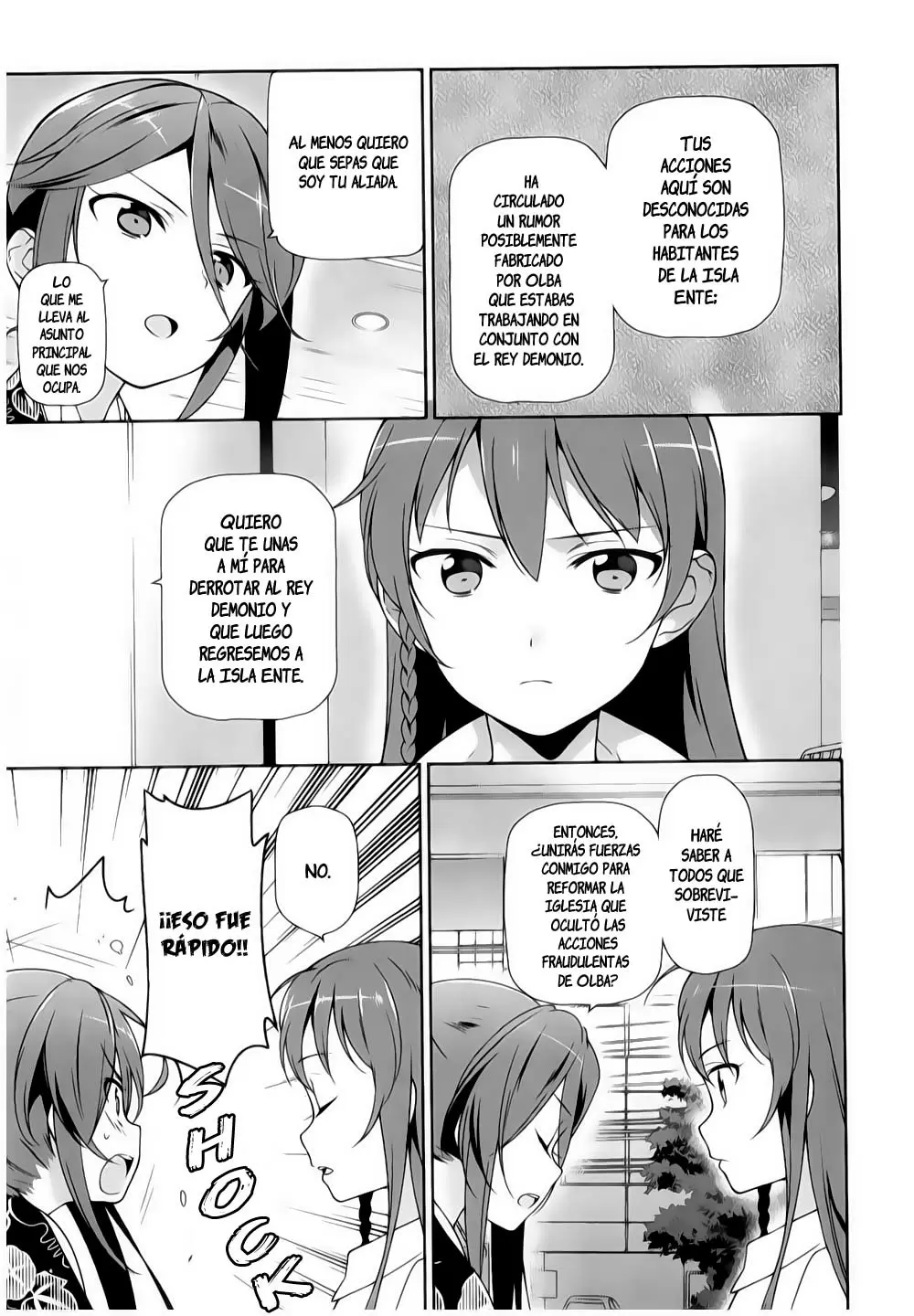 Hataraku Maou-sama! capítulo 18, página 4