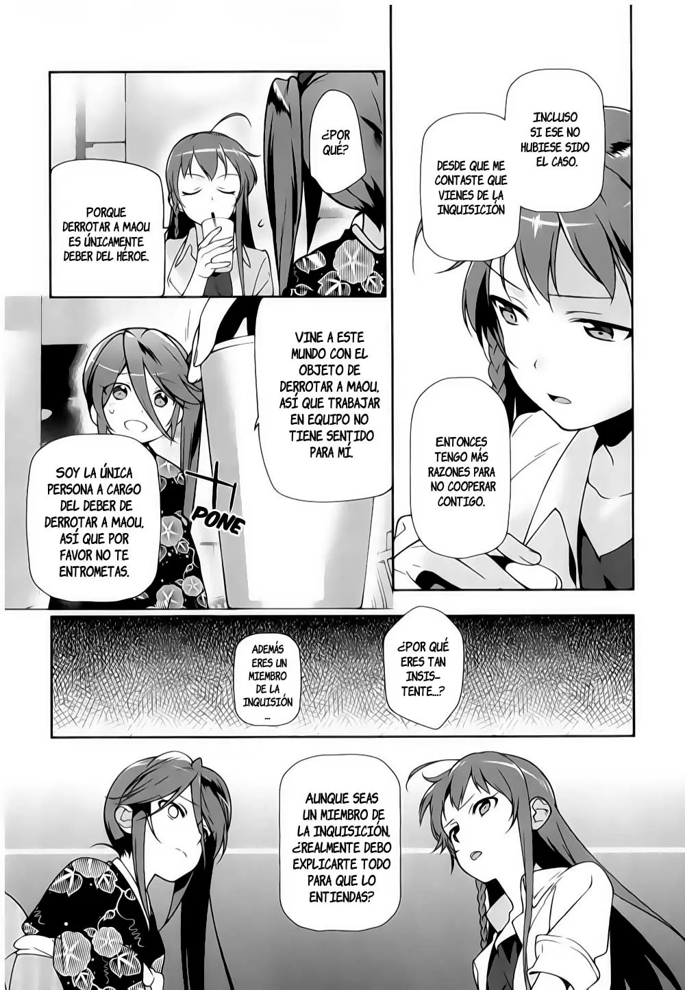Hataraku Maou-sama! capítulo 18, página 6
