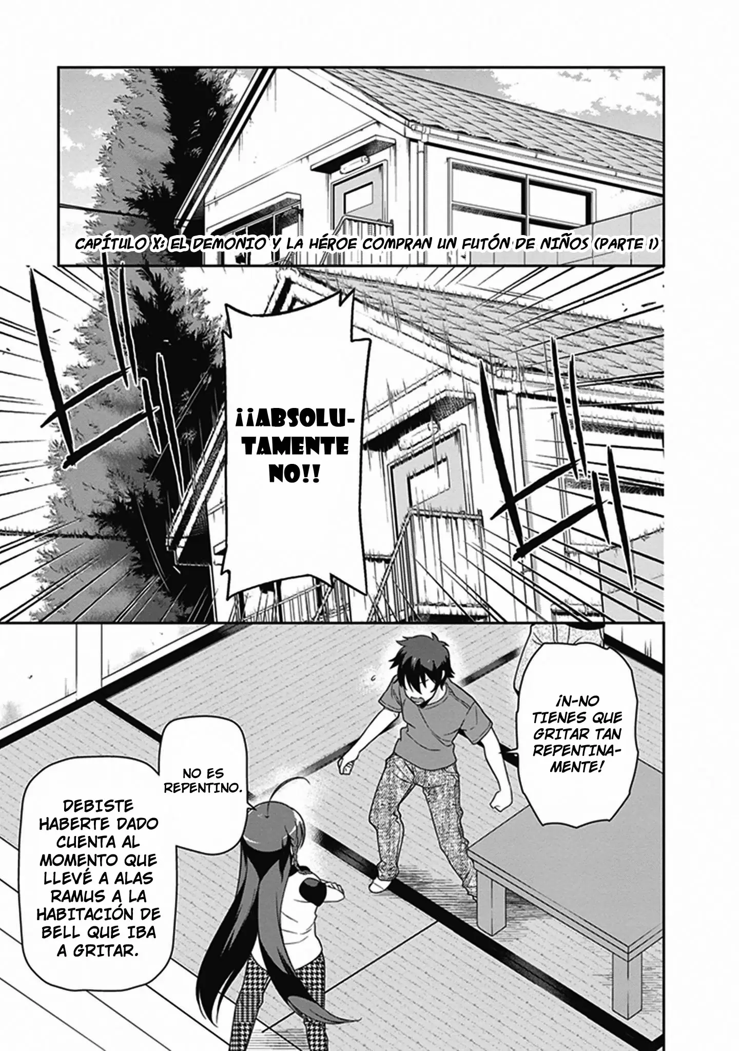 Hataraku Maou-sama! capítulo 49.1, página 1