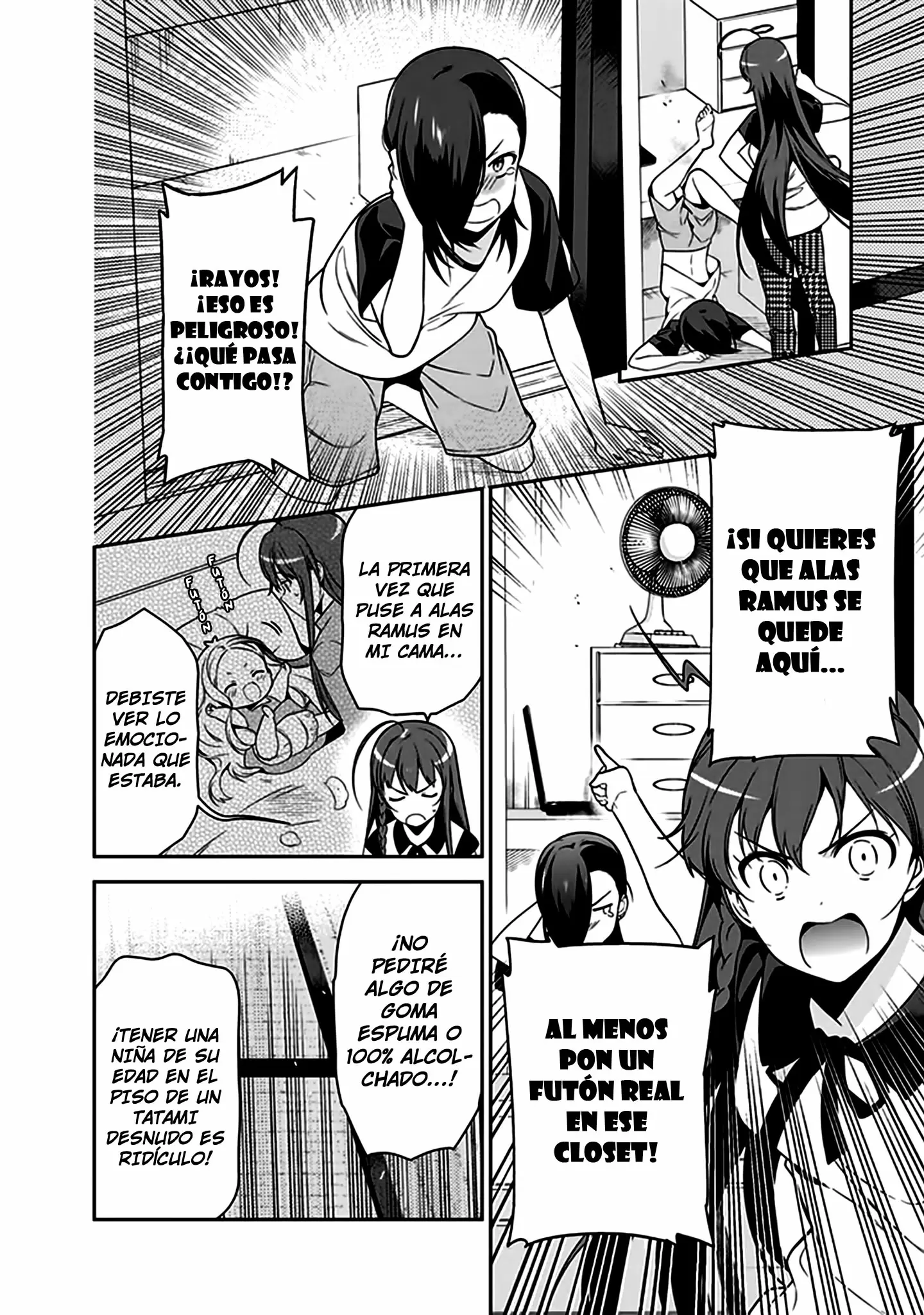 Hataraku Maou-sama! capítulo 49.1, página 4