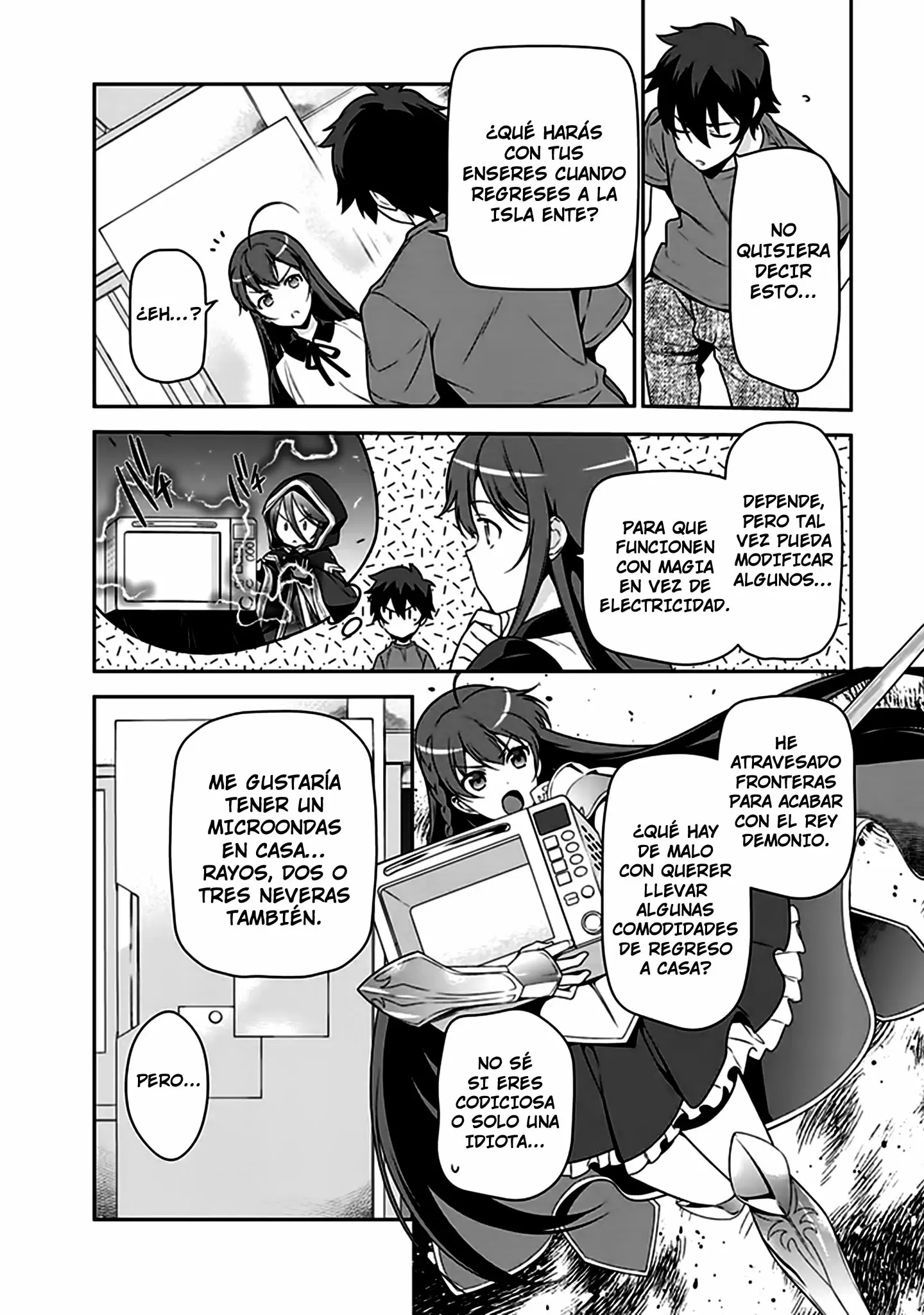 Hataraku Maou-sama! capítulo 49.1, página 6