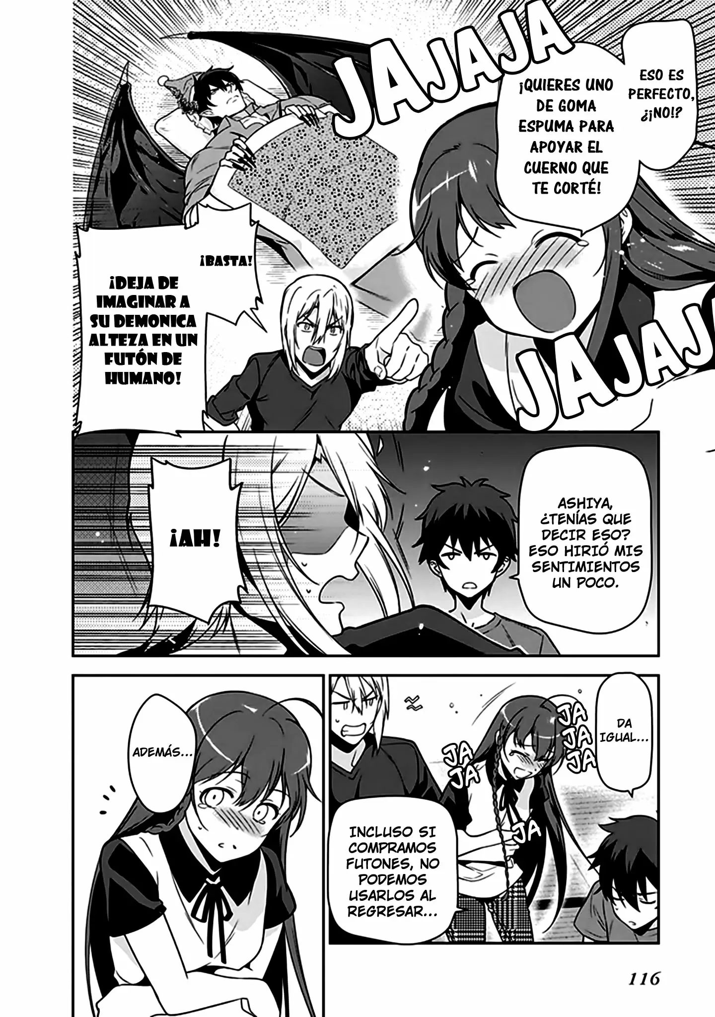 Hataraku Maou-sama! capítulo 49.1, página 8