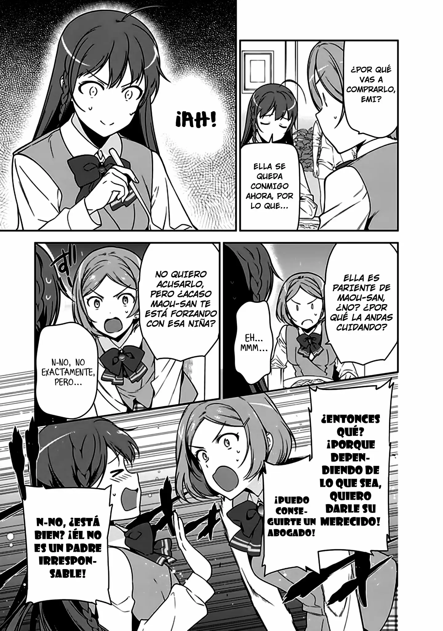 Hataraku Maou-sama! capítulo 49.1, página 13