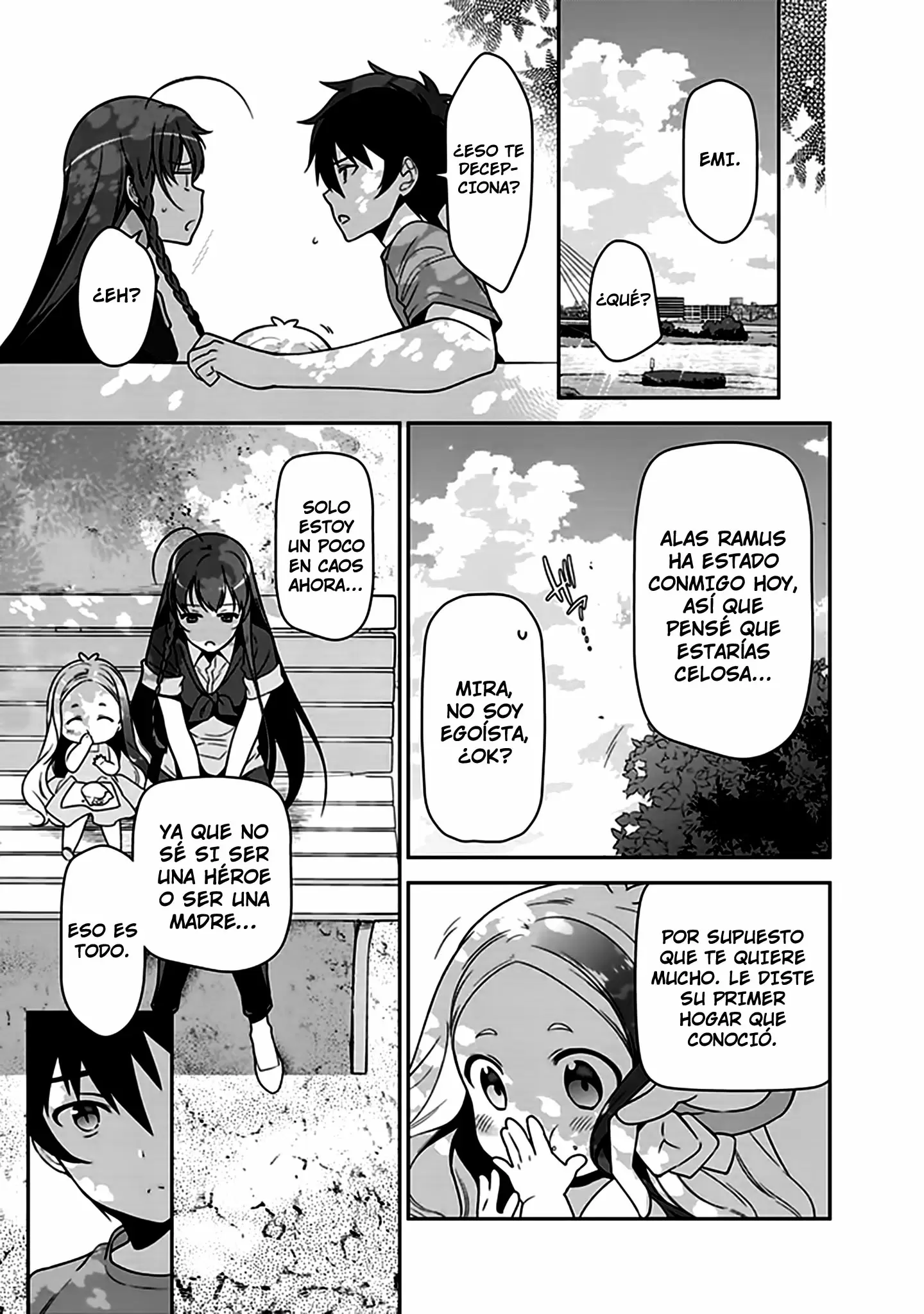 Hataraku Maou-sama! capítulo 49.2, página 23