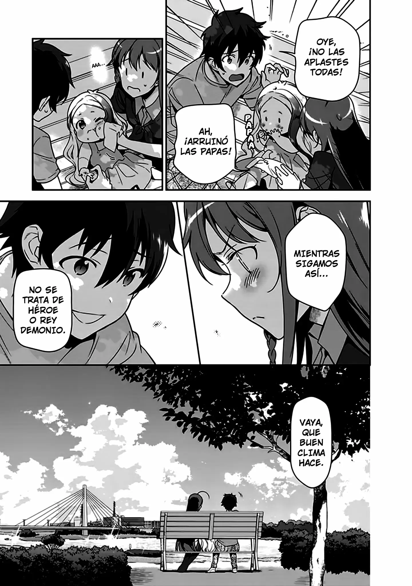 Hataraku Maou-sama! capítulo 49.2, página 25