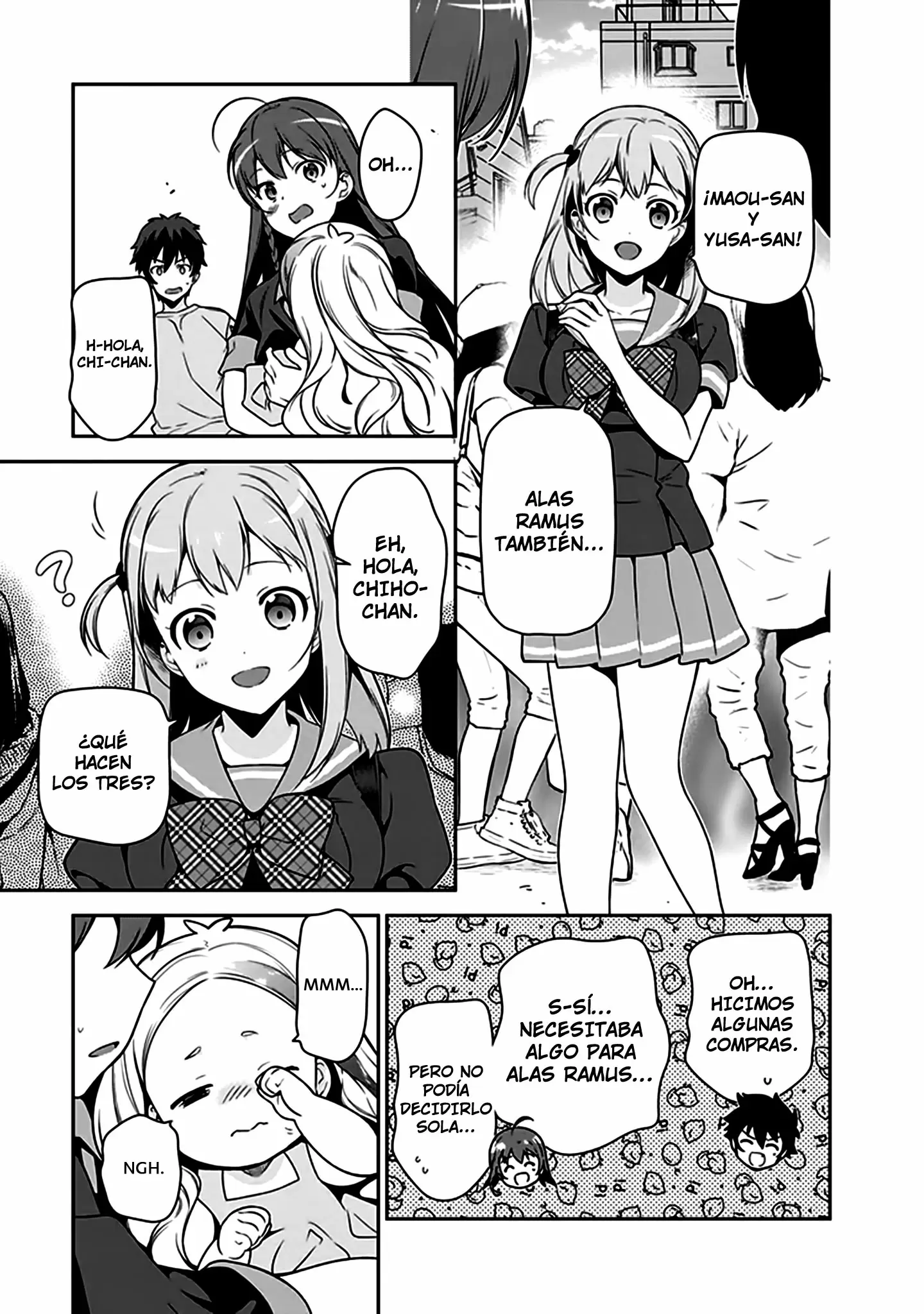 Hataraku Maou-sama! capítulo 49.2, página 29