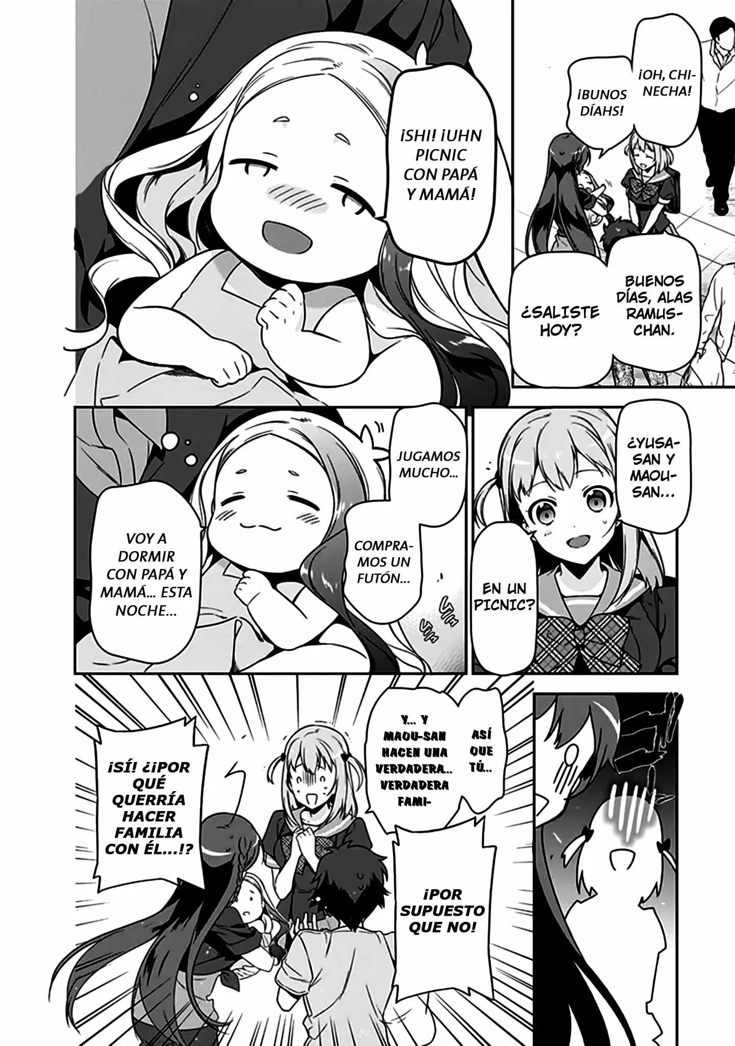 Hataraku Maou-sama! capítulo 49.2, página 30