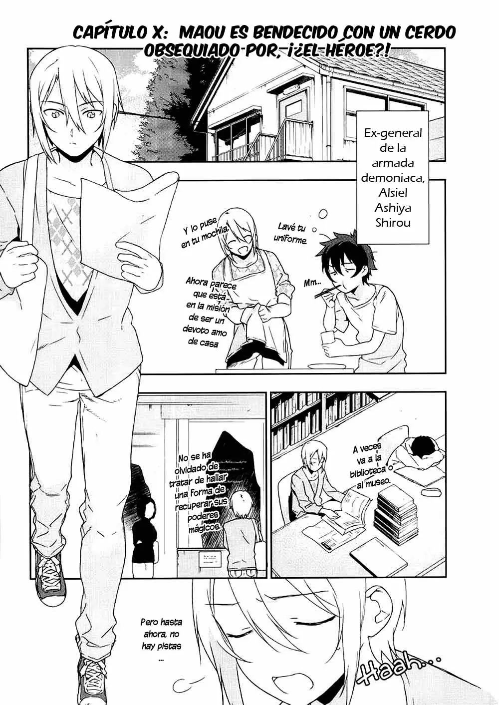 Hataraku Maou-sama! capítulo 5.5, página 1