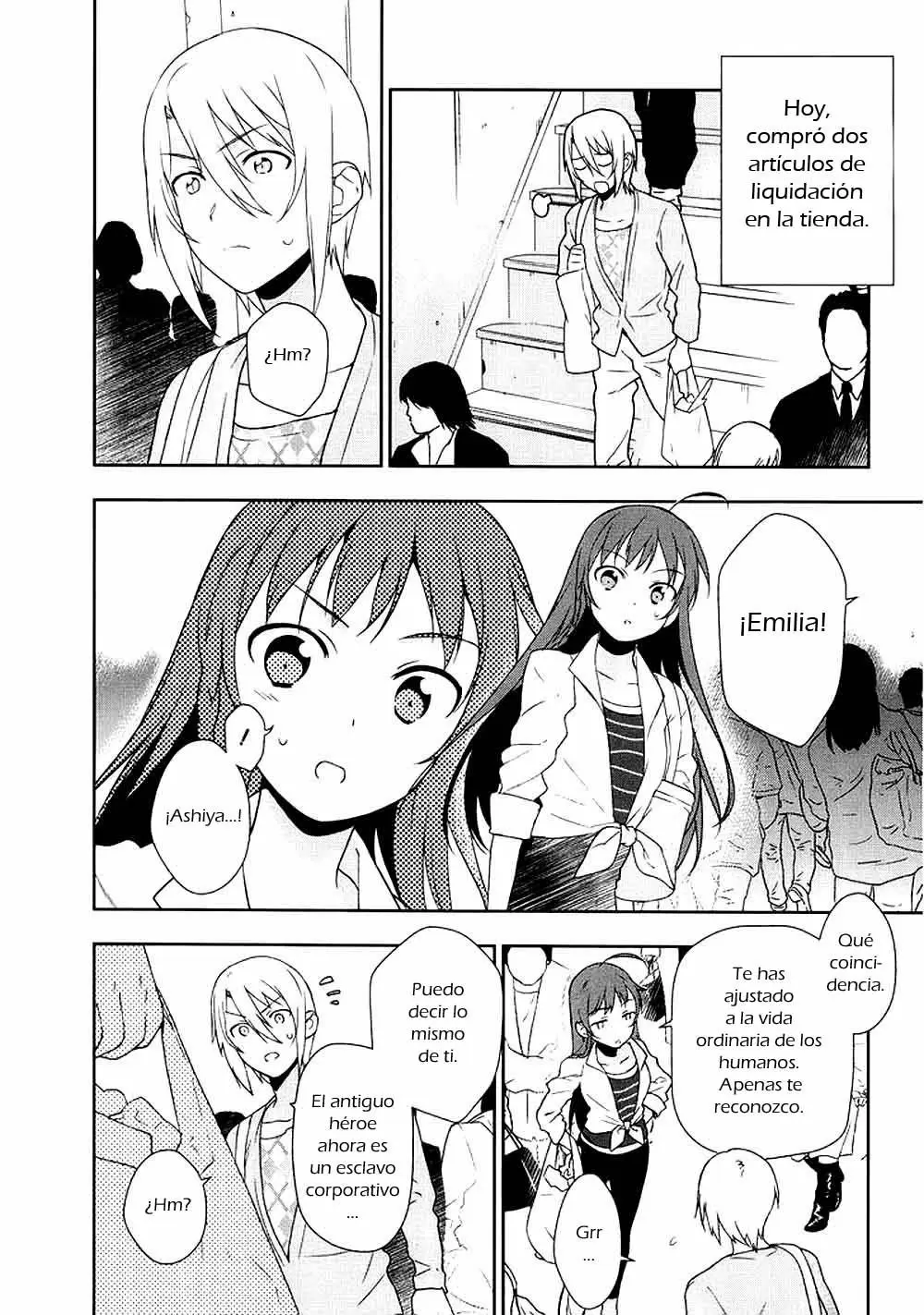 Hataraku Maou-sama! capítulo 5.5, página 2