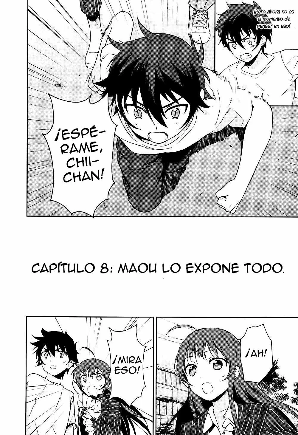 Hataraku Maou-sama! capítulo 8, página 2