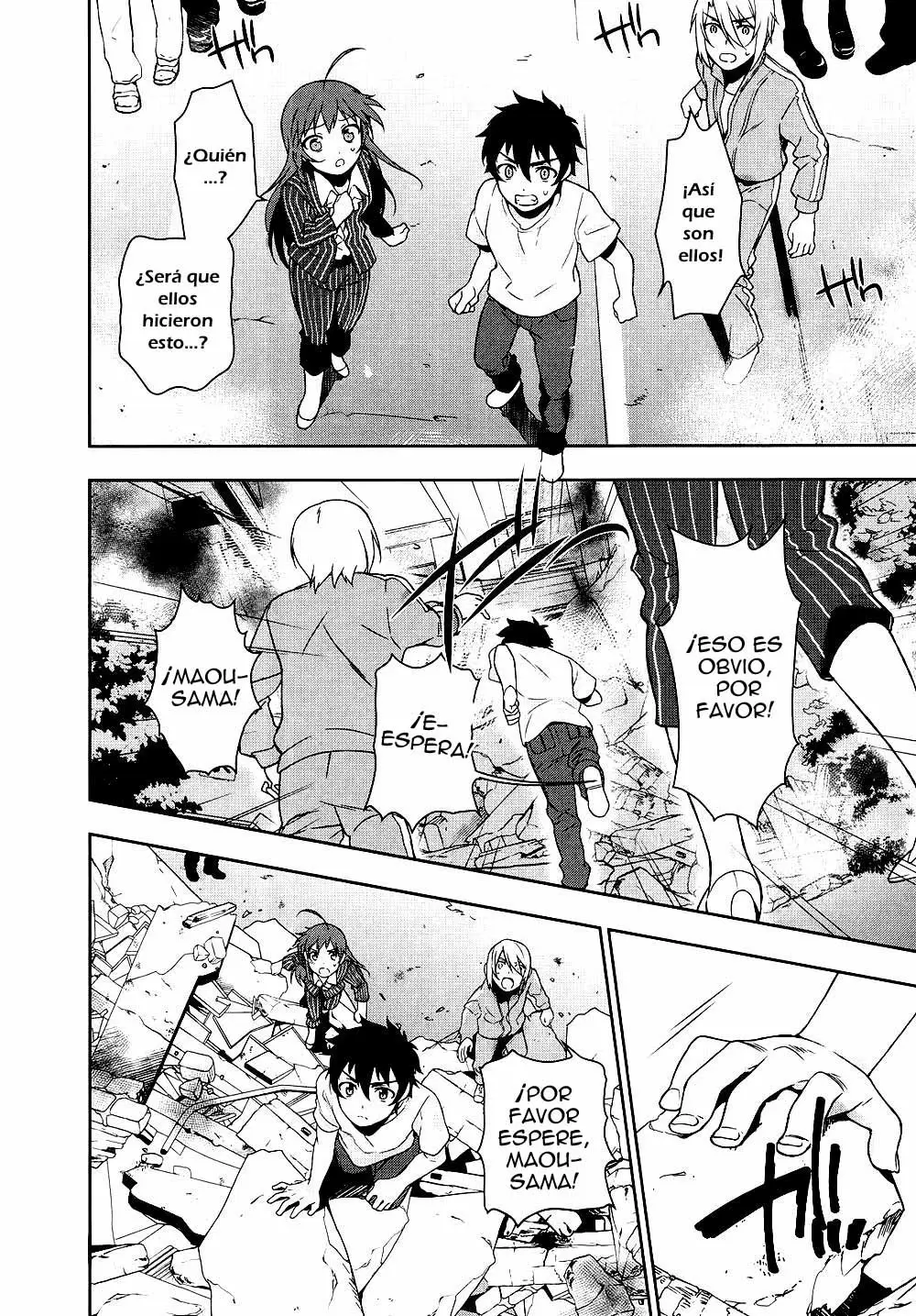 Hataraku Maou-sama! capítulo 8, página 4