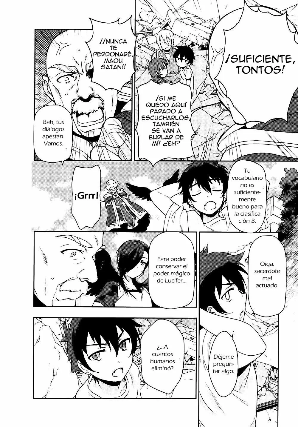 Hataraku Maou-sama! capítulo 8, página 14
