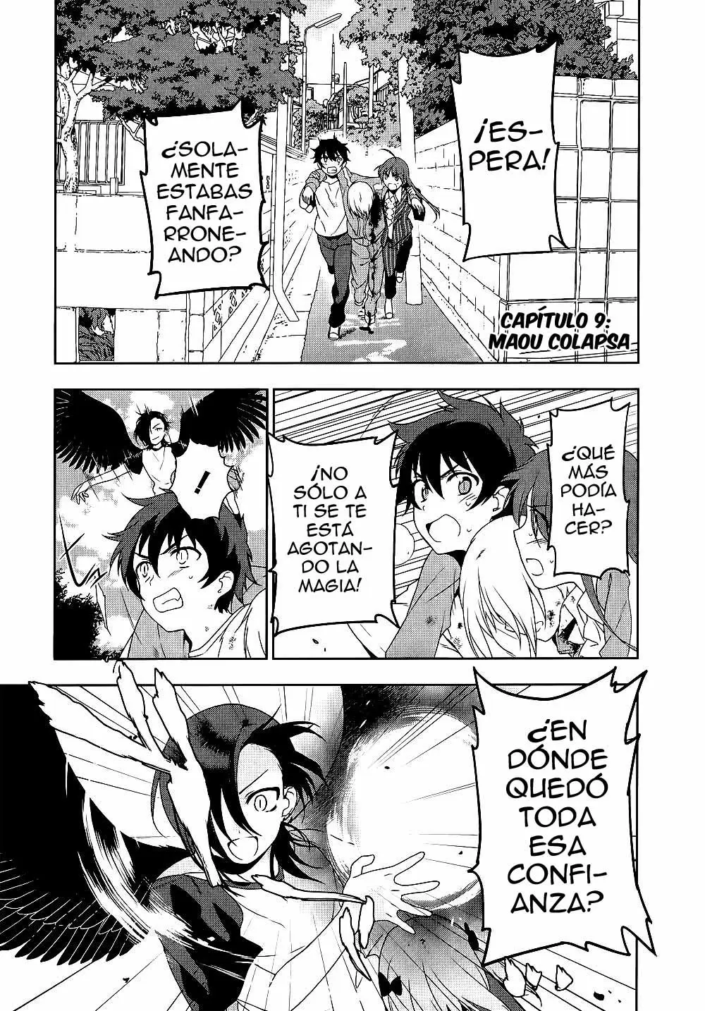 Hataraku Maou-sama! capítulo 9, página 1