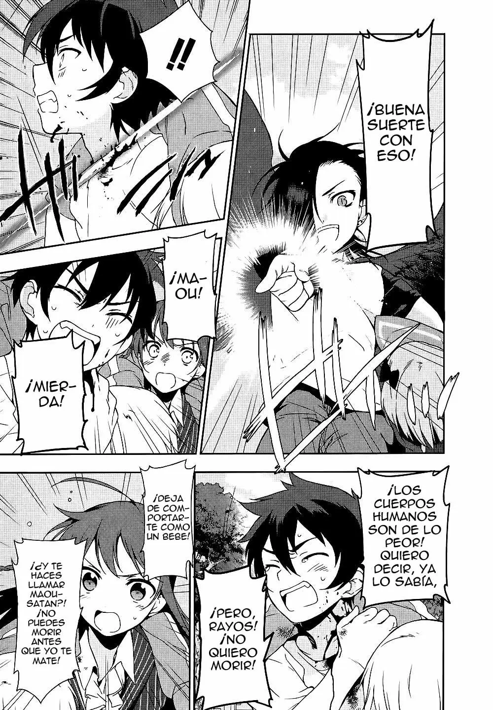 Hataraku Maou-sama! capítulo 9, página 3