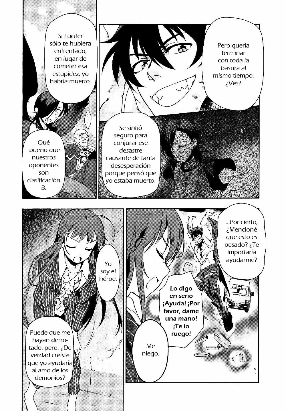 Hataraku Maou-sama! capítulo 9, página 27