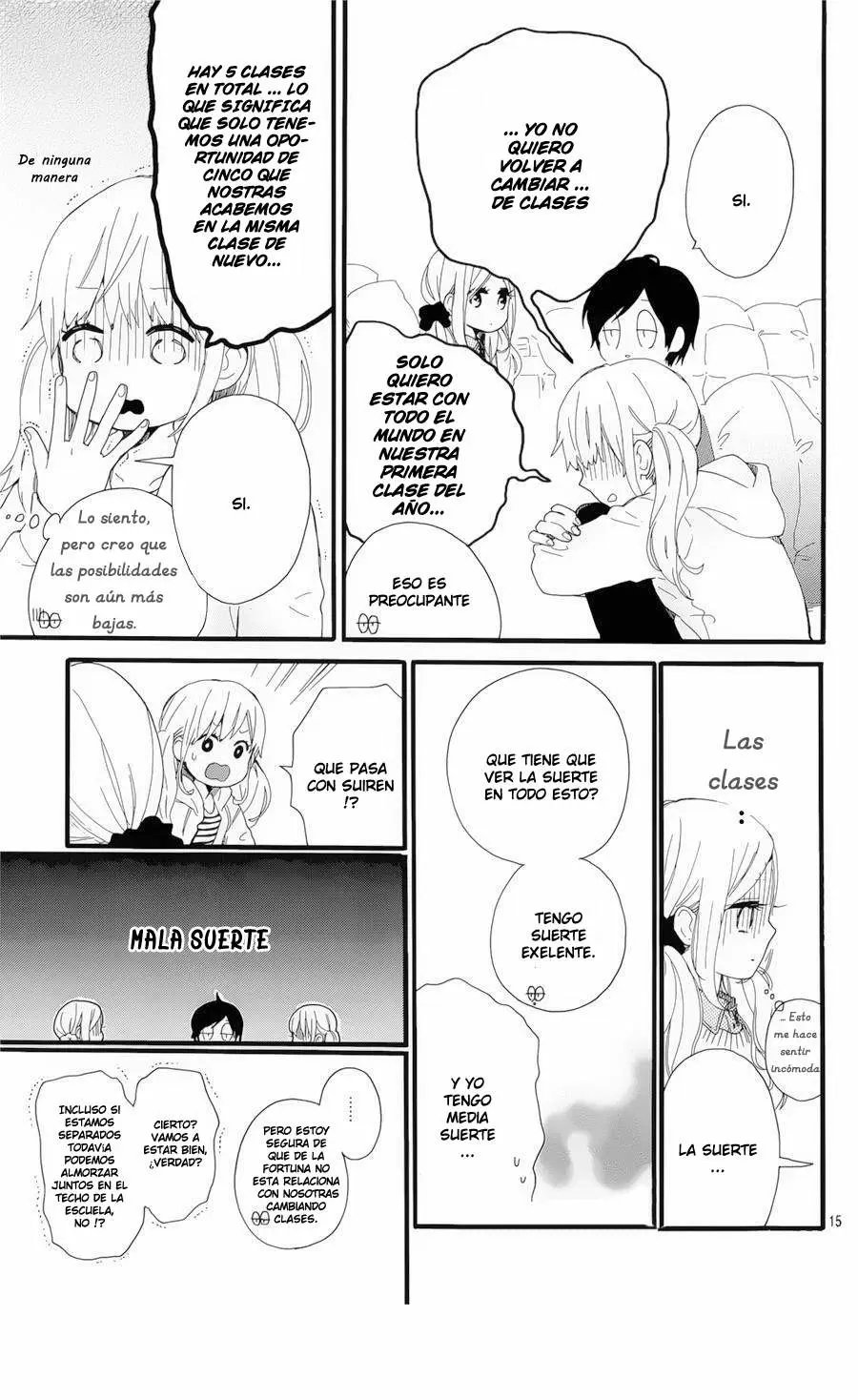 Hibi chouchou capítulo 48, página 19