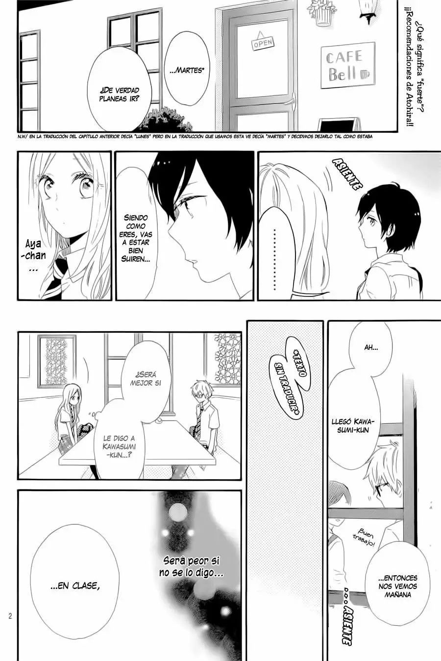 Hibi chouchou capítulo 62, página 4