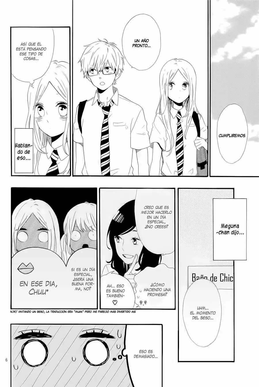 Hibi chouchou capítulo 62, página 8