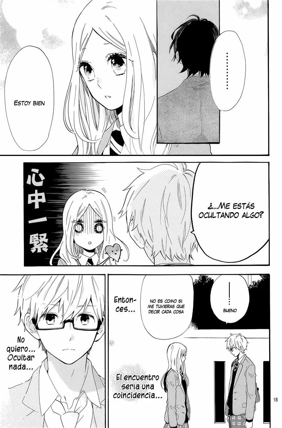 Hibi chouchou capítulo 66, página 18