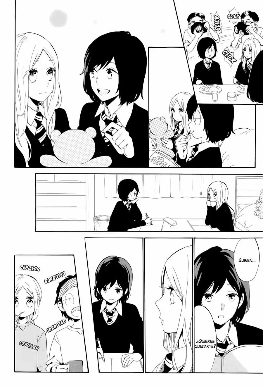 Hibi chouchou capítulo 73, página 18