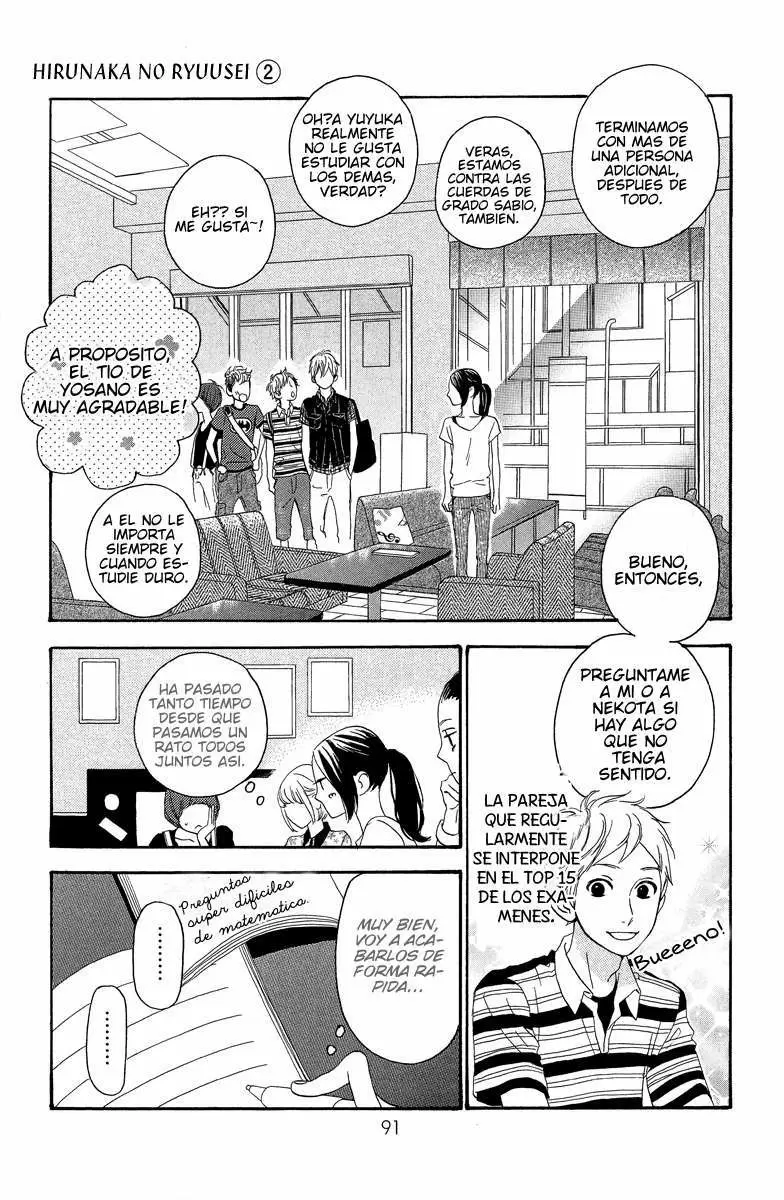 Hirunaka No Ryuusei capítulo 11, página 13