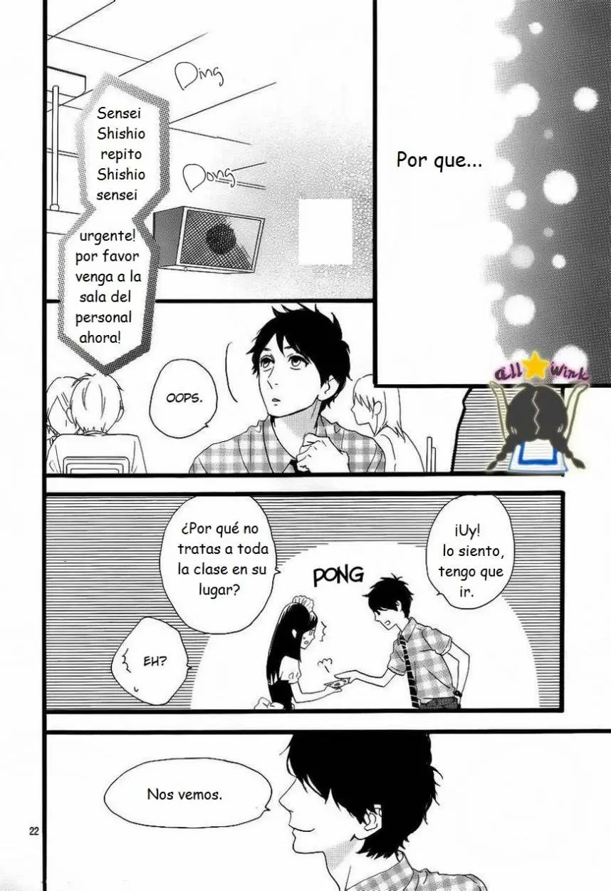 Hirunaka No Ryuusei capítulo 29, página 22