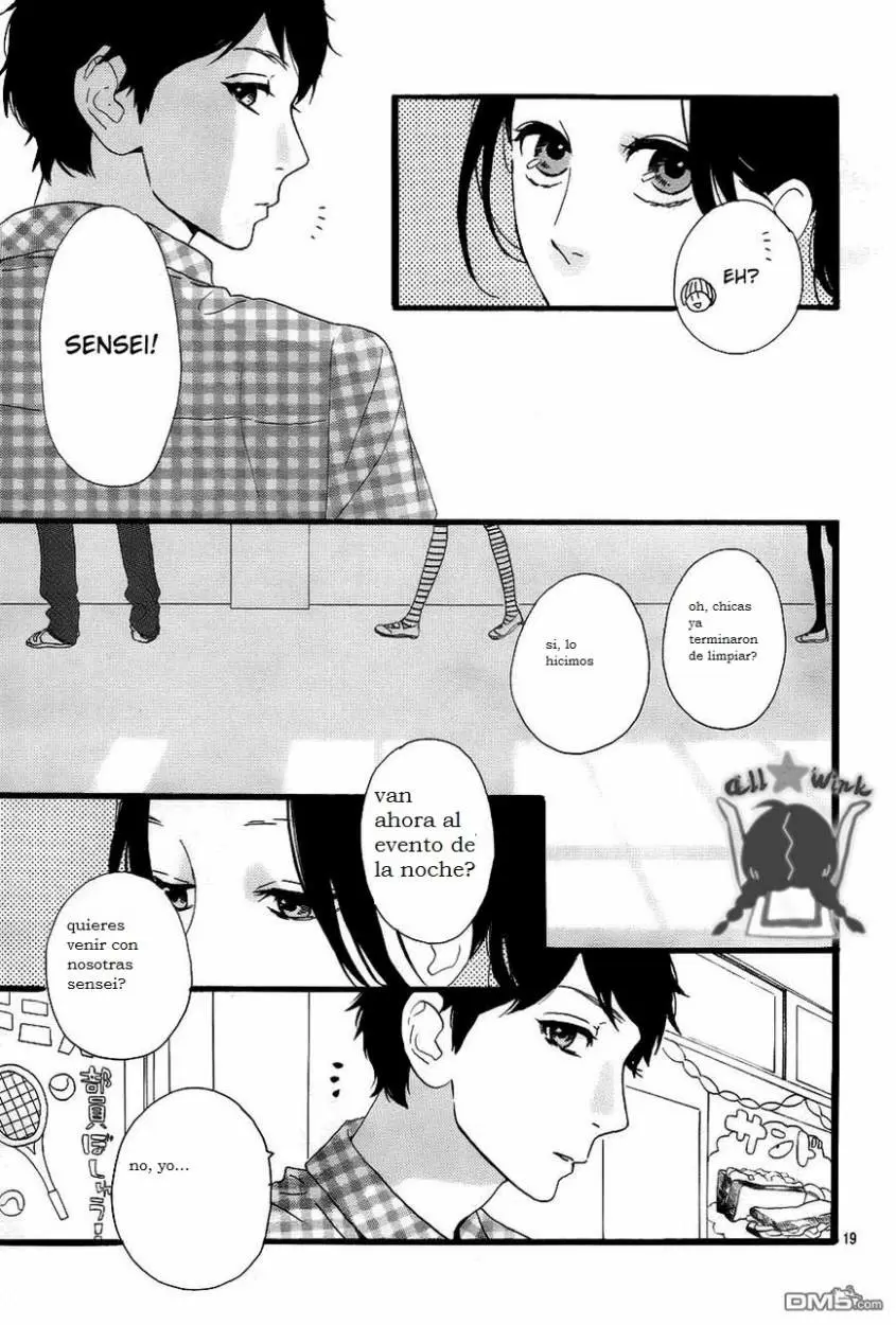 Hirunaka No Ryuusei capítulo 31, página 18