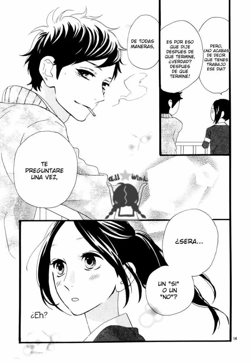 Hirunaka No Ryuusei capítulo 37, página 13