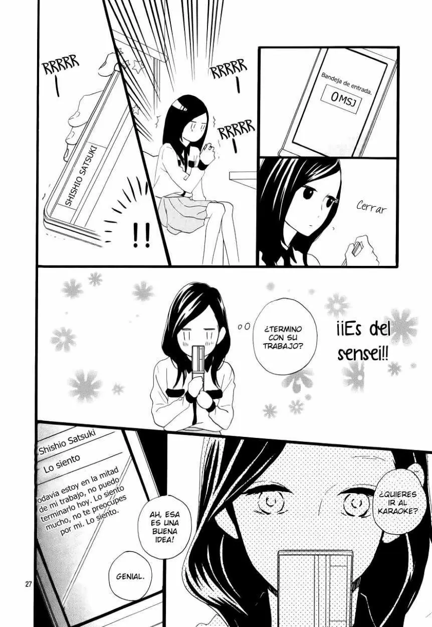 Hirunaka No Ryuusei capítulo 37, página 26