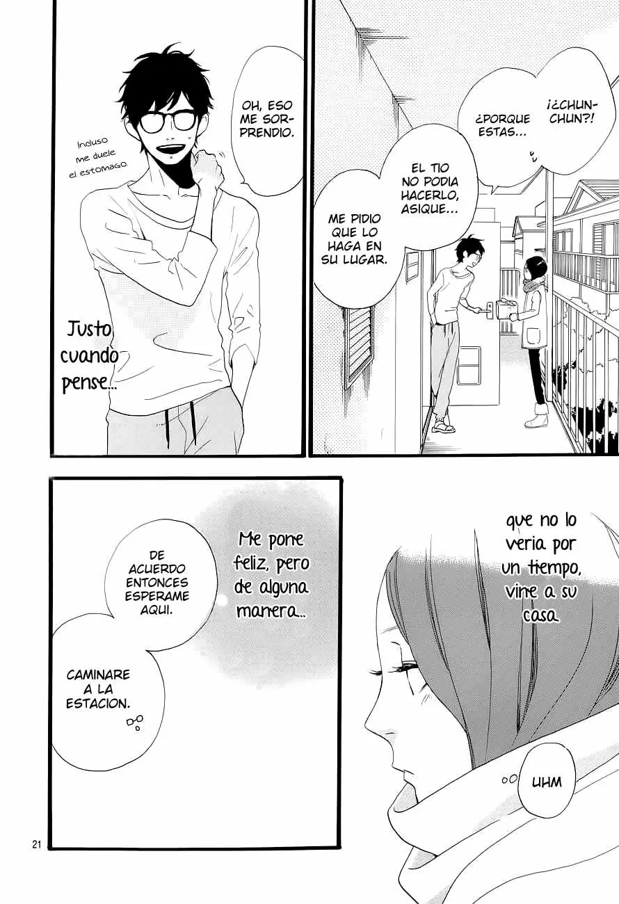 Hirunaka No Ryuusei capítulo 39, página 22