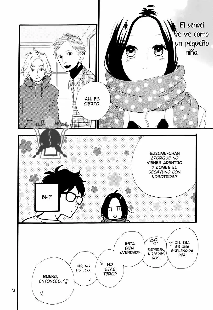 Hirunaka No Ryuusei capítulo 39, página 24