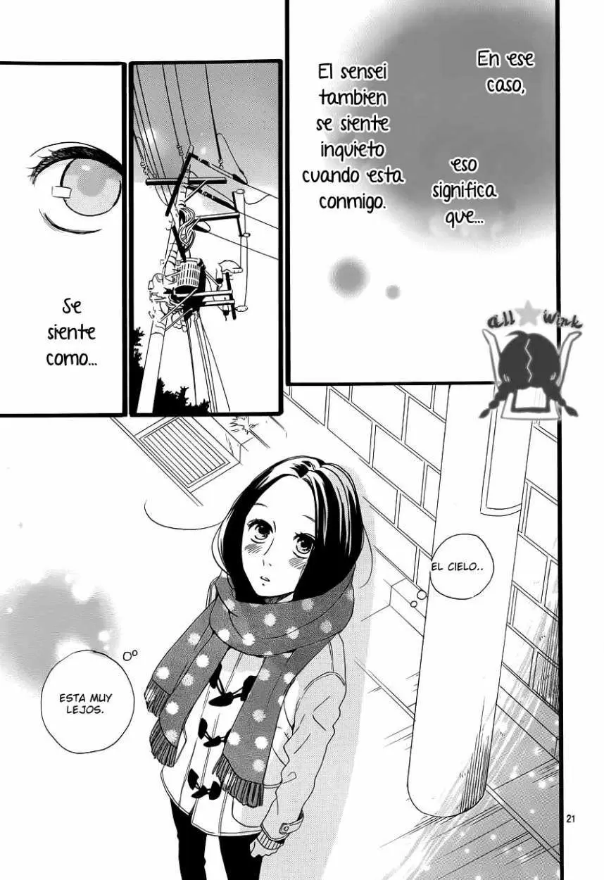 Hirunaka No Ryuusei capítulo 40, página 22