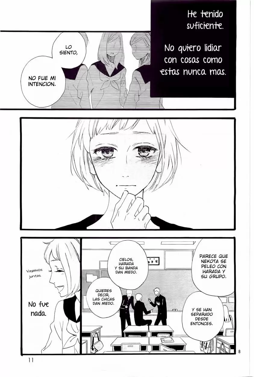 Hirunaka No Ryuusei capítulo 42, página 9