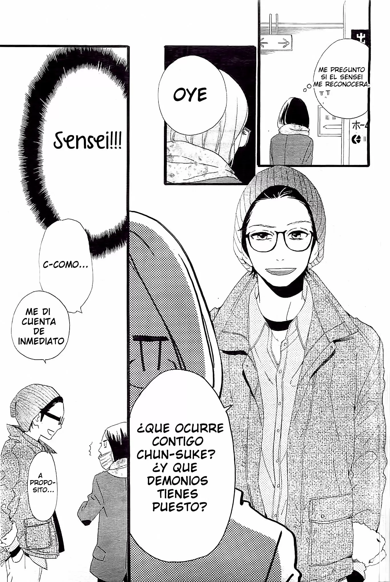Hirunaka No Ryuusei capítulo 43, página 12