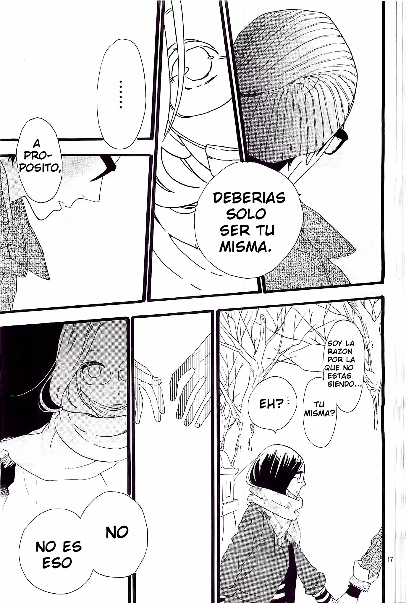 Hirunaka No Ryuusei capítulo 43, página 18