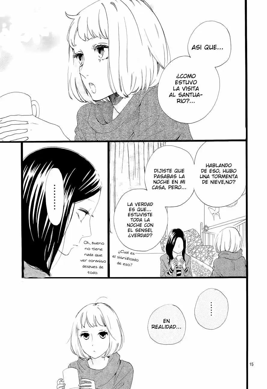 Hirunaka No Ryuusei capítulo 45, página 16