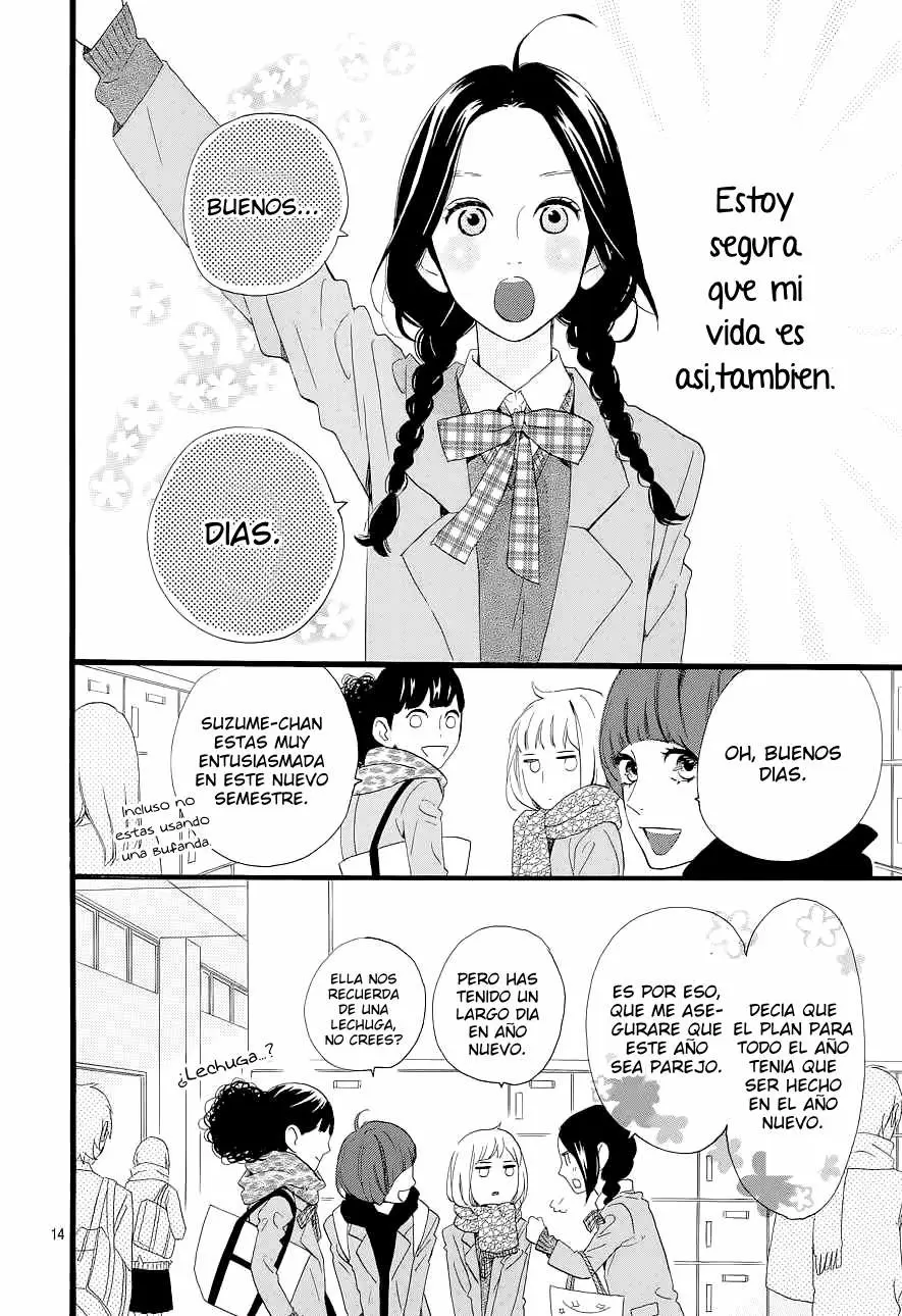 Hirunaka No Ryuusei capítulo 46, página 14