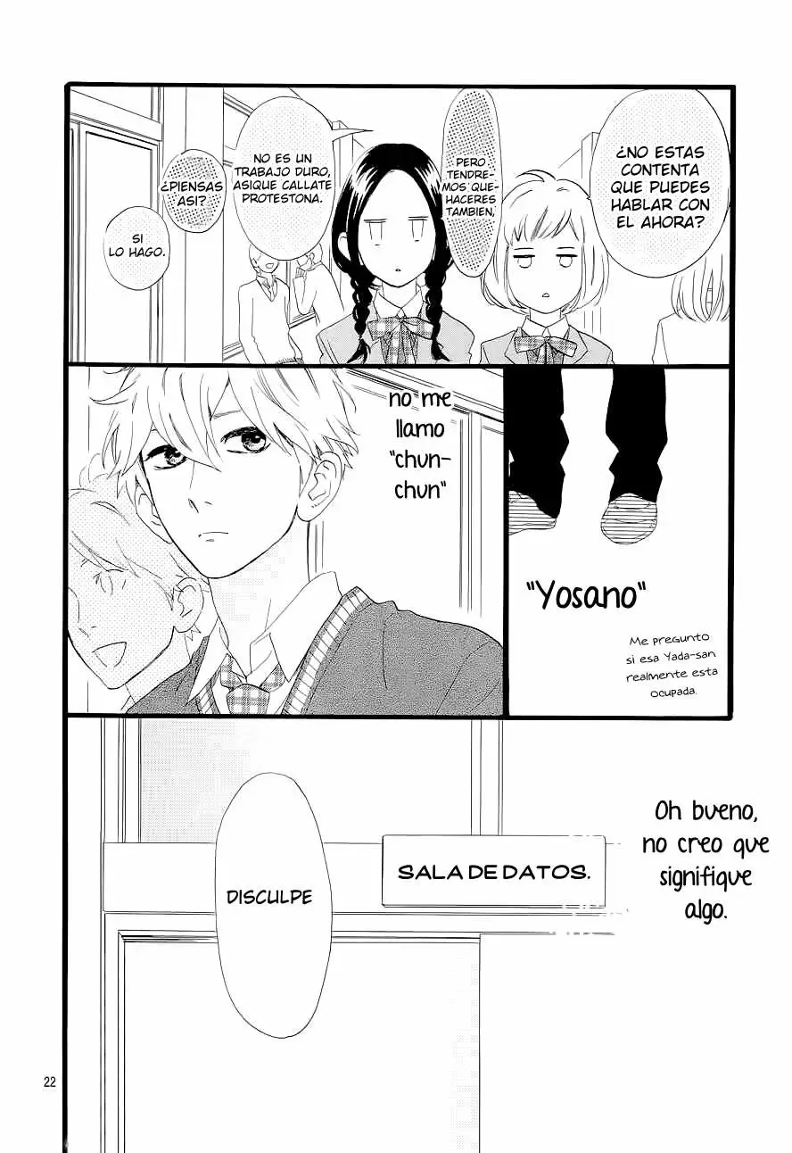 Hirunaka No Ryuusei capítulo 46, página 22
