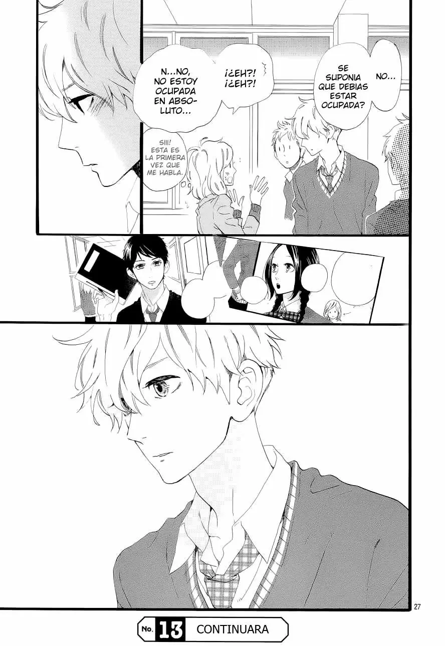 Hirunaka No Ryuusei capítulo 46, página 27