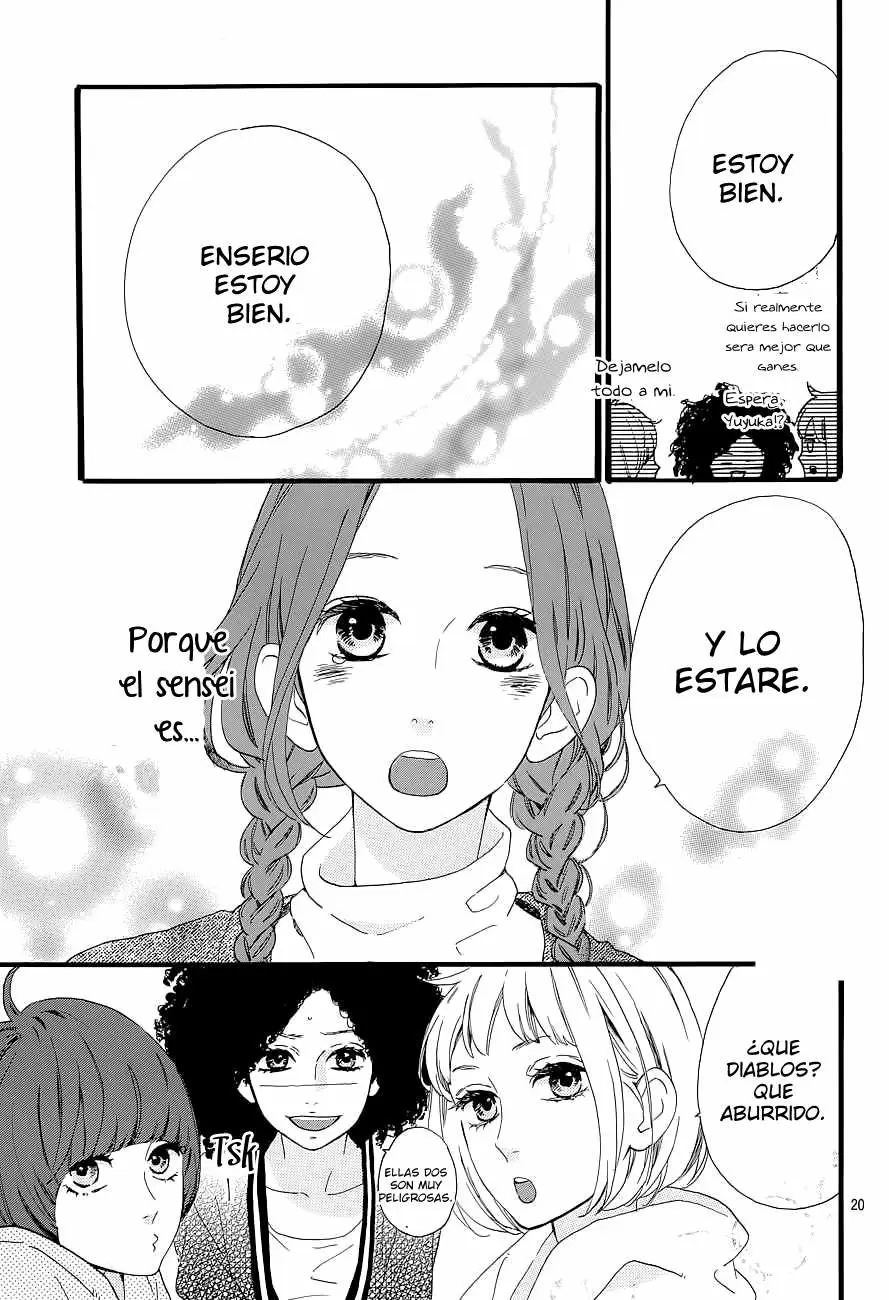 Hirunaka No Ryuusei capítulo 50, página 21
