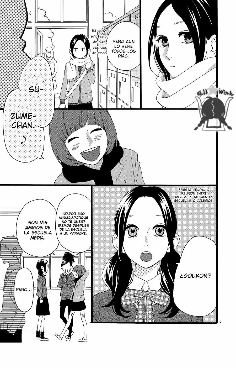 Hirunaka No Ryuusei capítulo 52, página 6