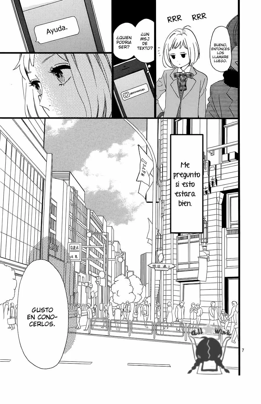 Hirunaka No Ryuusei capítulo 52, página 8