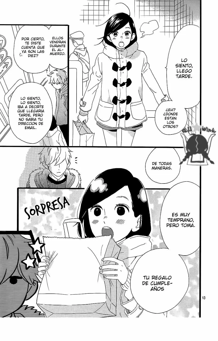 Hirunaka No Ryuusei capítulo 53, página 14