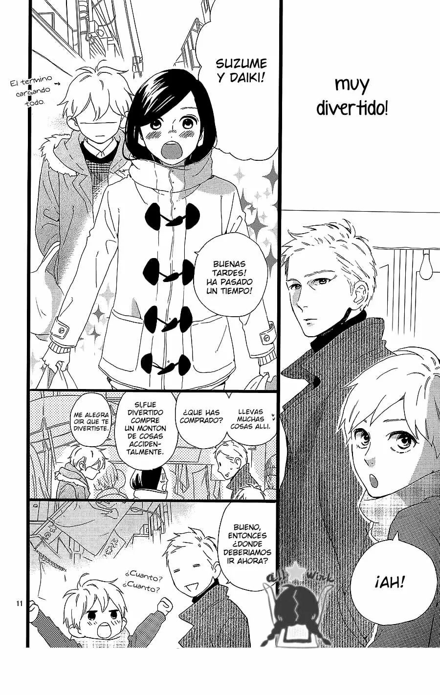 Hirunaka No Ryuusei capítulo 54, página 12