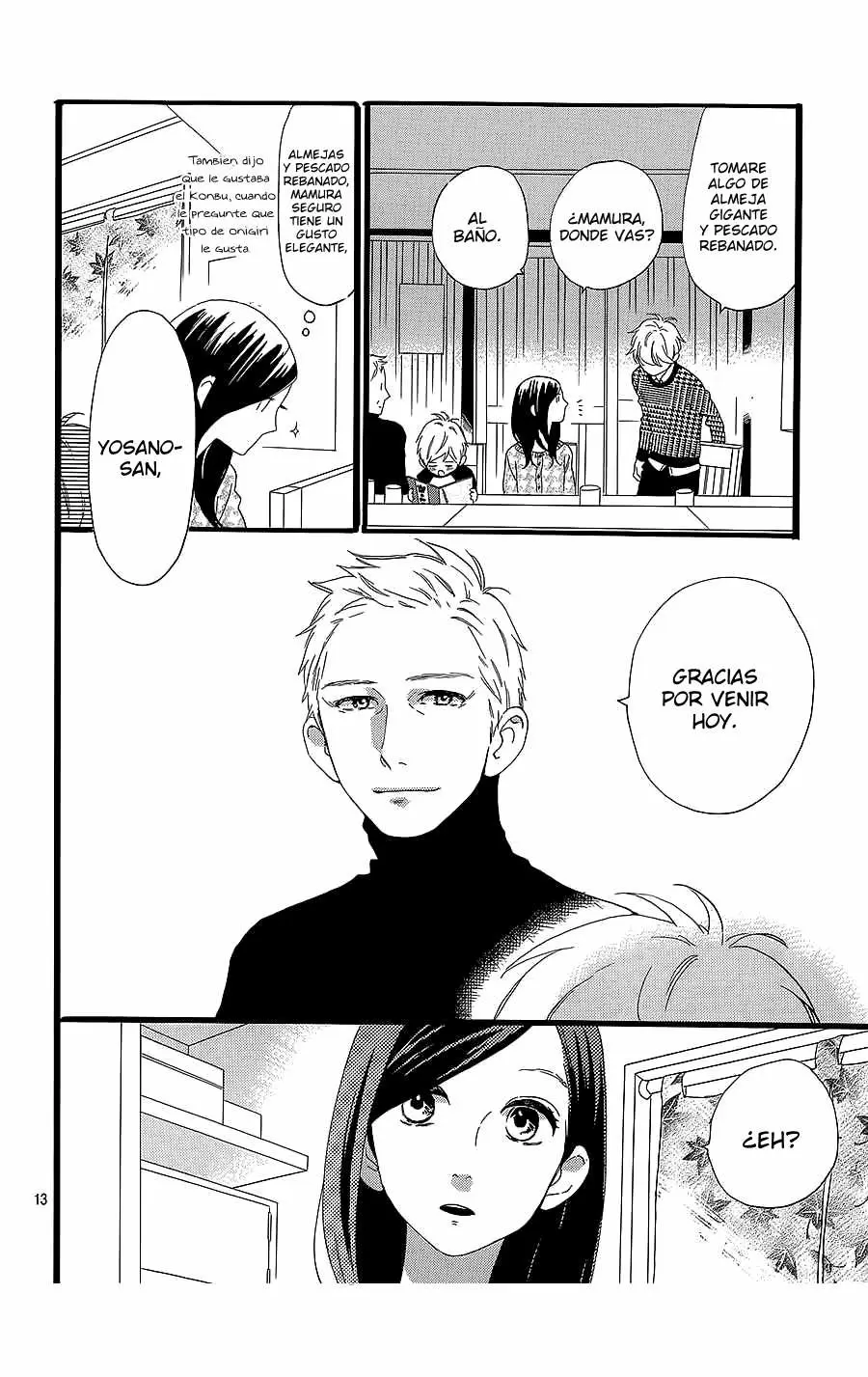 Hirunaka No Ryuusei capítulo 54, página 14