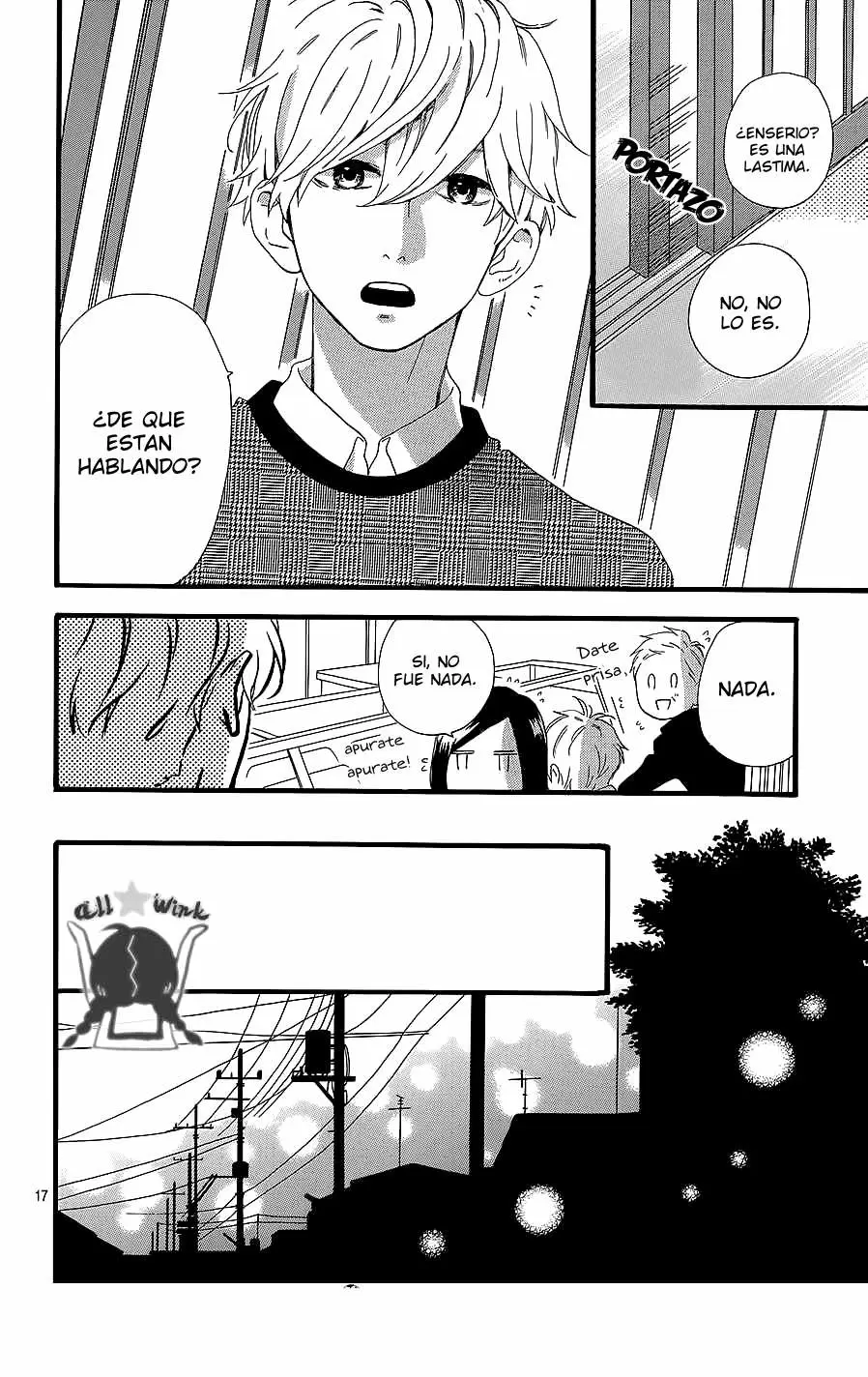 Hirunaka No Ryuusei capítulo 54, página 18