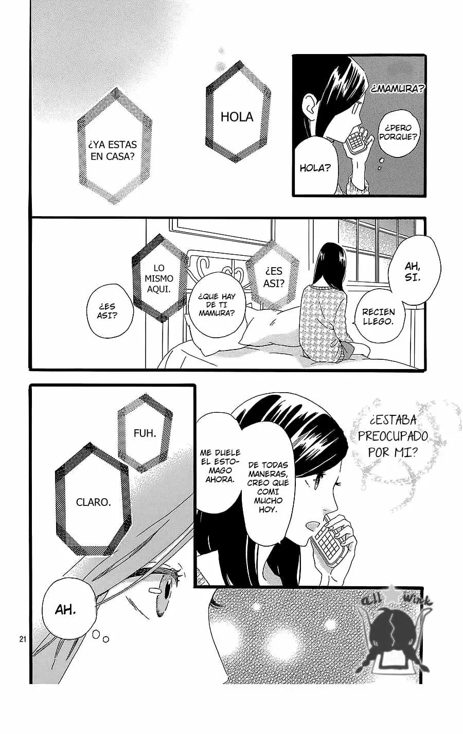 Hirunaka No Ryuusei capítulo 54, página 22